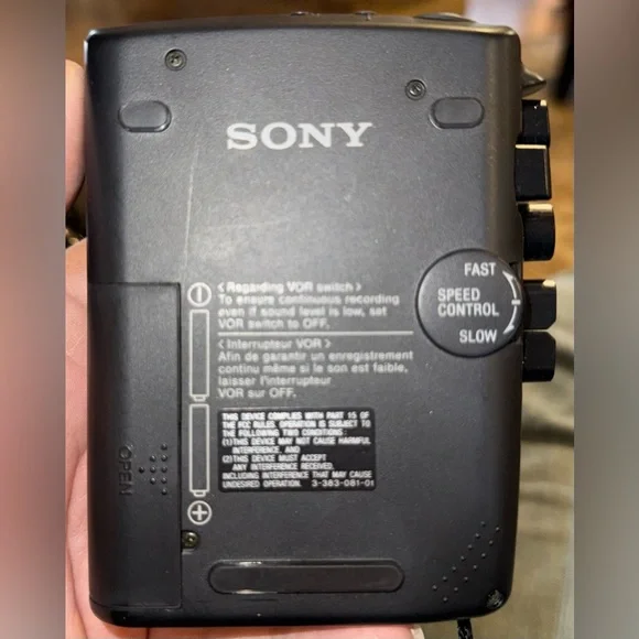 Sony TCM-459V Cassette Player recorder - Picture 2 of 6